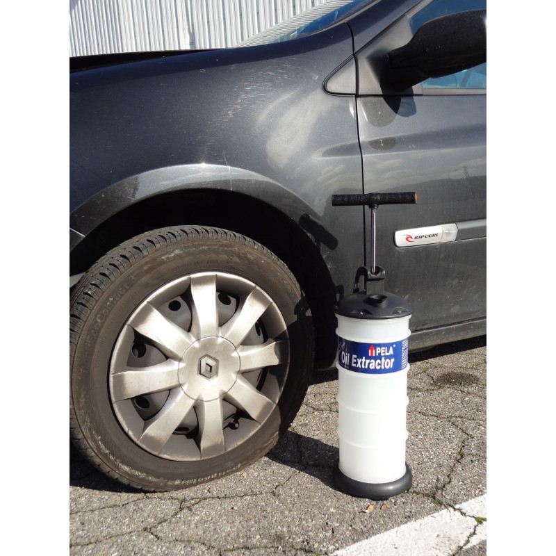 Pompa Aspirazione Fuxtec 4 Litri FX-AP4L - Per Cambio Olio E Liquidi, Tubo 1 Metro - Foto 7