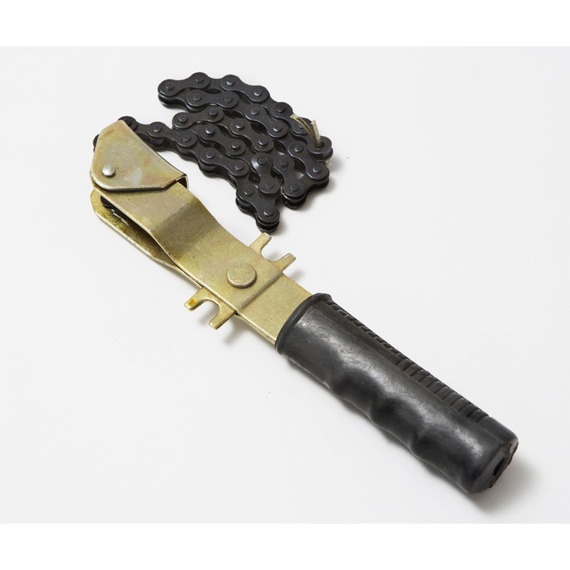 Oil filter chain wrench